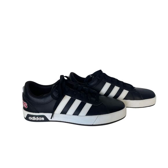 Adidas Black Sneakers Neo Label 3-Stripes Foam Insoles US Size 7 Male New - Picture 5 of 12